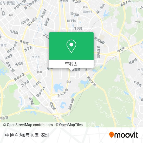中博户内8号仓库地图
