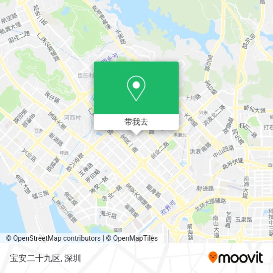 宝安二十九区地图