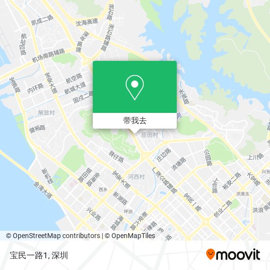 宝民一路1地图