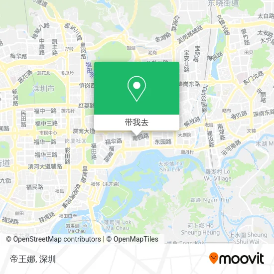 帝王娜地图