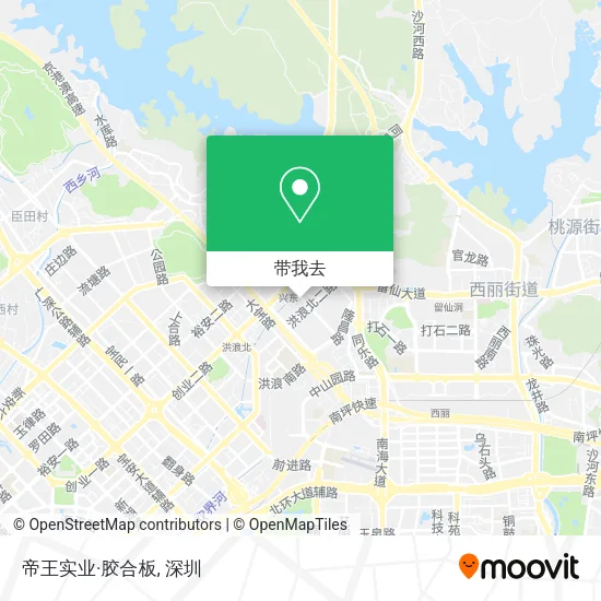 帝王实业·胶合板地图