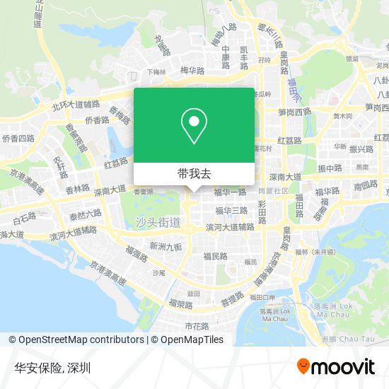 华安保险地图