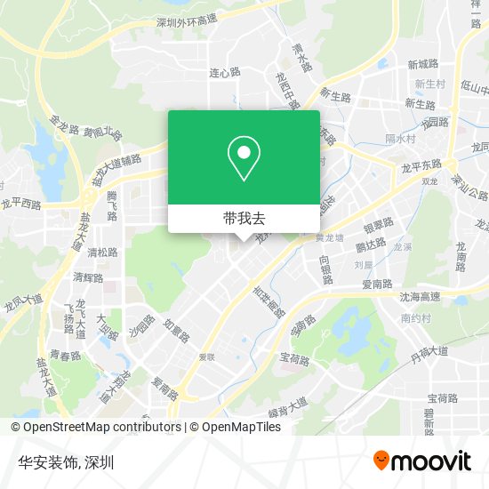 华安装饰地图