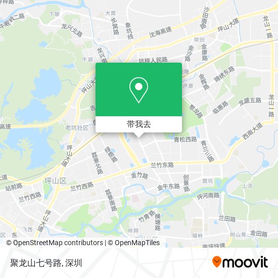 聚龙山七号路地图