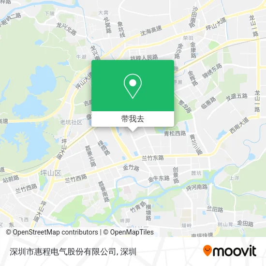 深圳市惠程电气股份有限公司地图