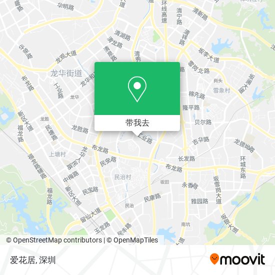 爱花居地图
