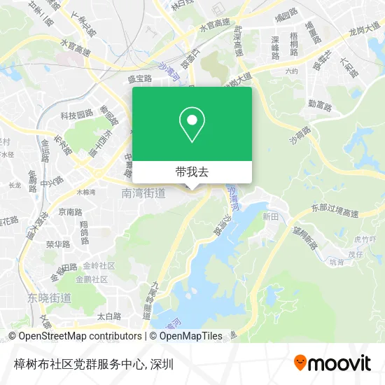 樟树布社区党群服务中心地图