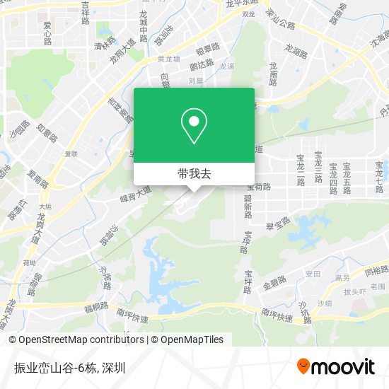 振业峦山谷-6栋地图