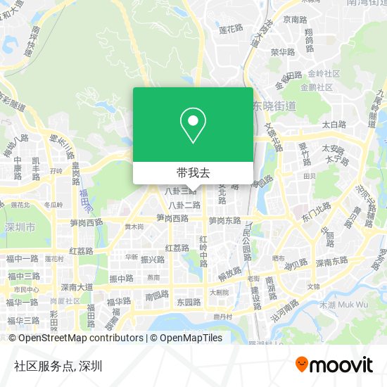社区服务点地图