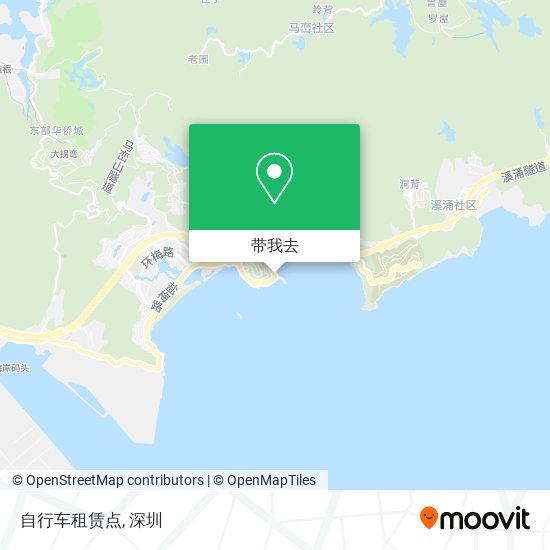 自行车租赁点地图