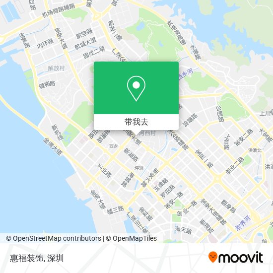 惠福装饰地图