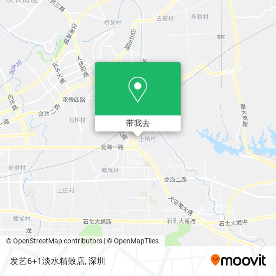 发艺6+1淡水精致店地图