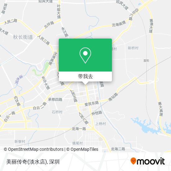 美丽传奇(淡水店)地图