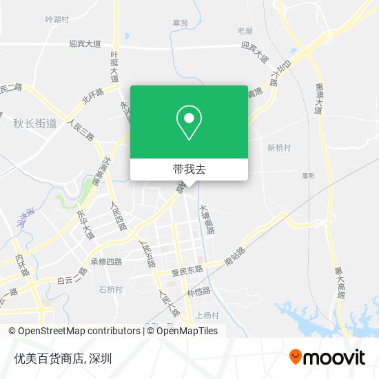 优美百货商店地图