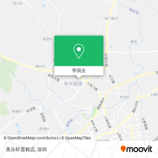 美乐轩蛋糕店地图