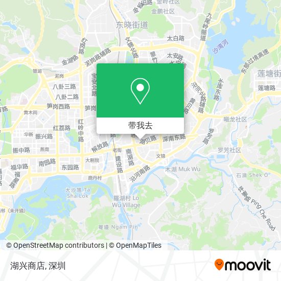 湖兴商店地图