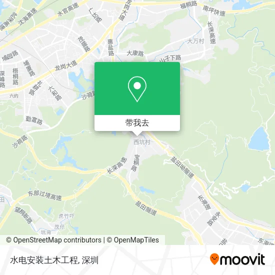 水电安装土木工程地图