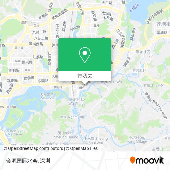 金源国际水会地图