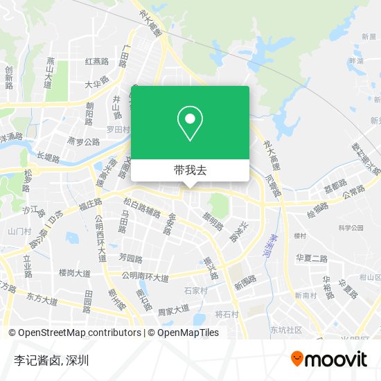 李记酱卤地图