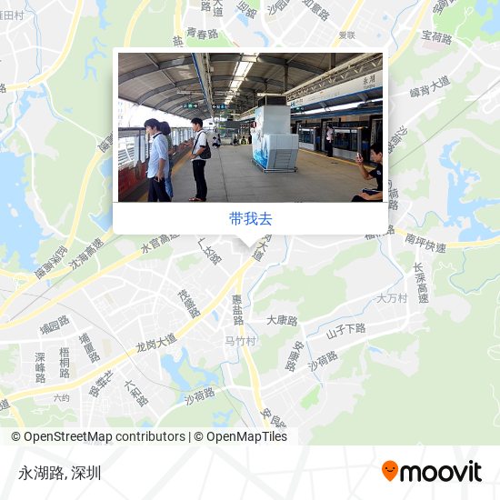 永湖路地图