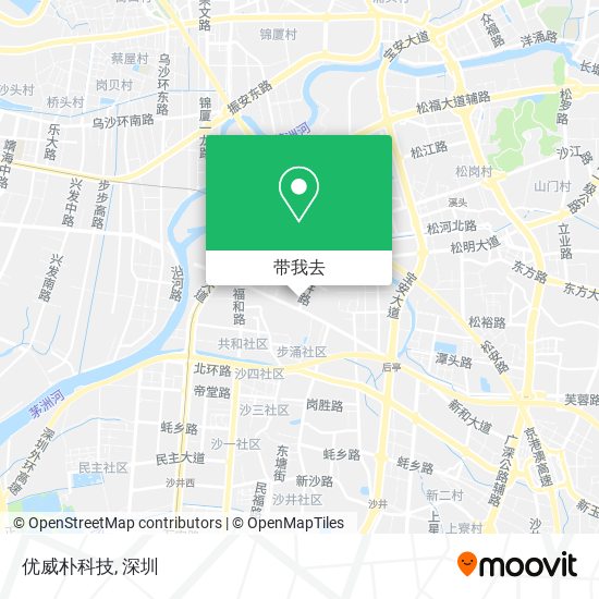 优威朴科技地图
