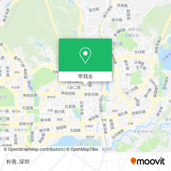 朴善地图