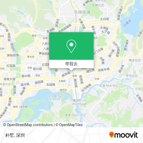 朴墅地图