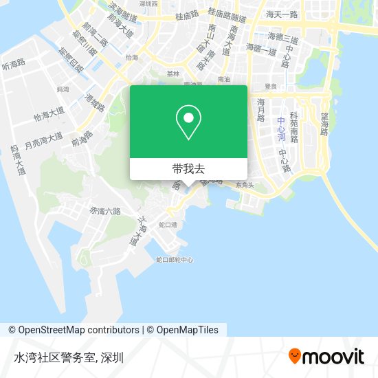水湾社区警务室地图