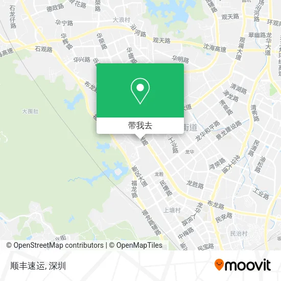 顺丰速运地图