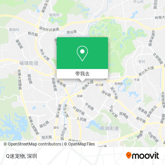 Q迷宠物地图