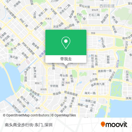 南头商业步行街-东门地图