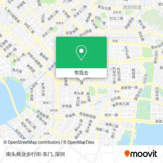 南头商业步行街-东门地图