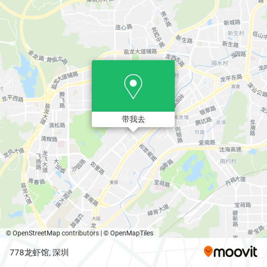 778龙虾馆地图