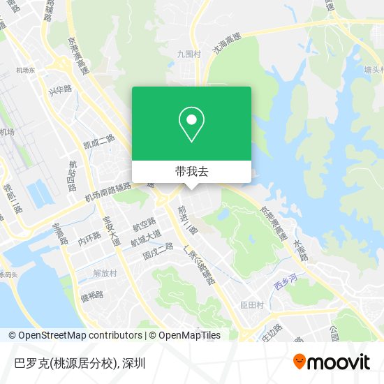 巴罗克(桃源居分校)地图