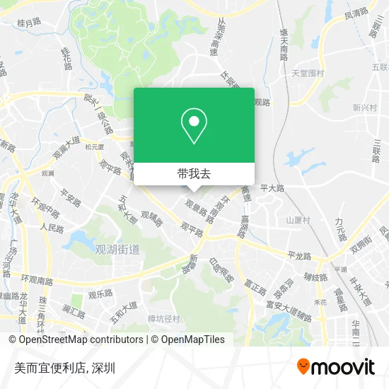 美而宜便利店地图