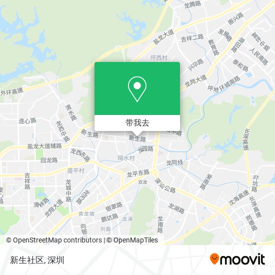 新生社区地图