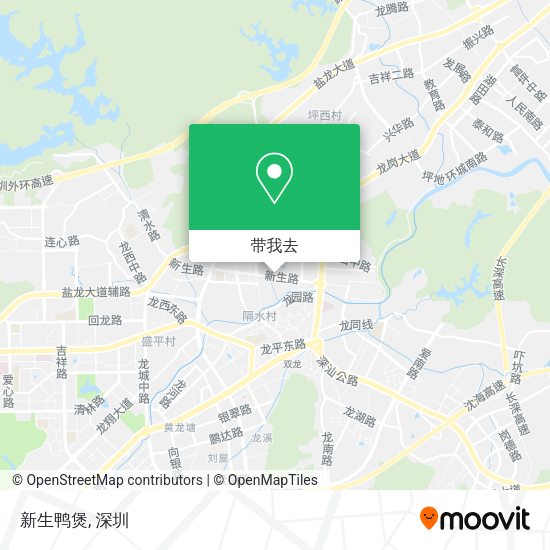 新生鸭煲地图