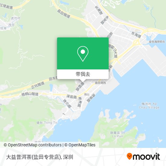 大益普洱茶(盐田专营店)地图