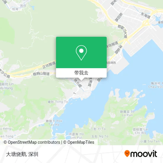 大塘烧鹅地图