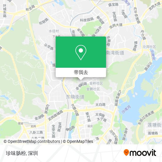 珍味肠粉地图