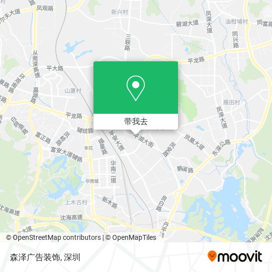 森泽广告装饰地图