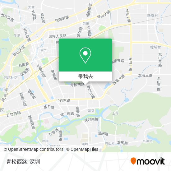 青松西路地图