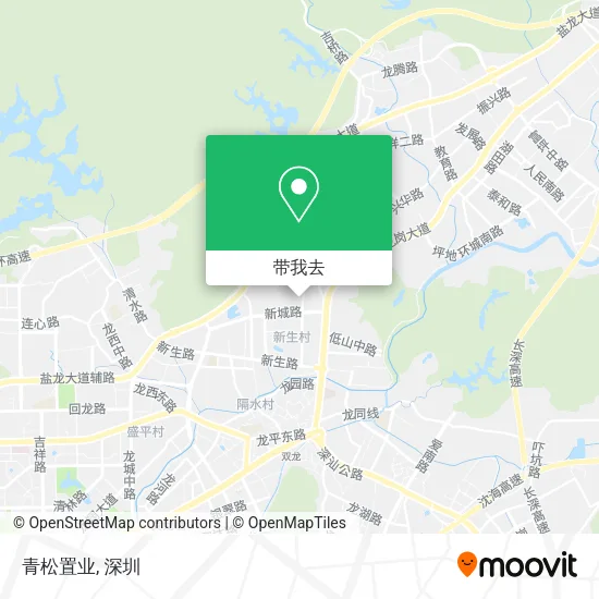 青松置业地图