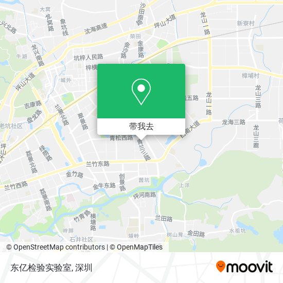 东亿检验实验室地图