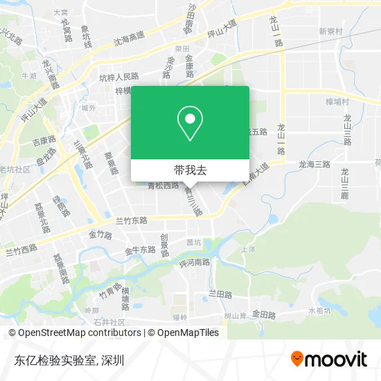 东亿检验实验室地图