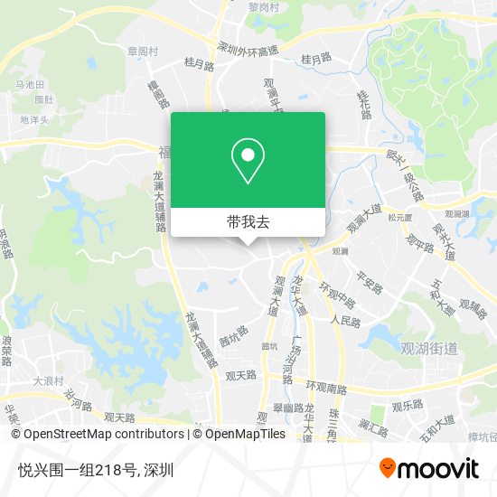 悦兴围一组218号地图