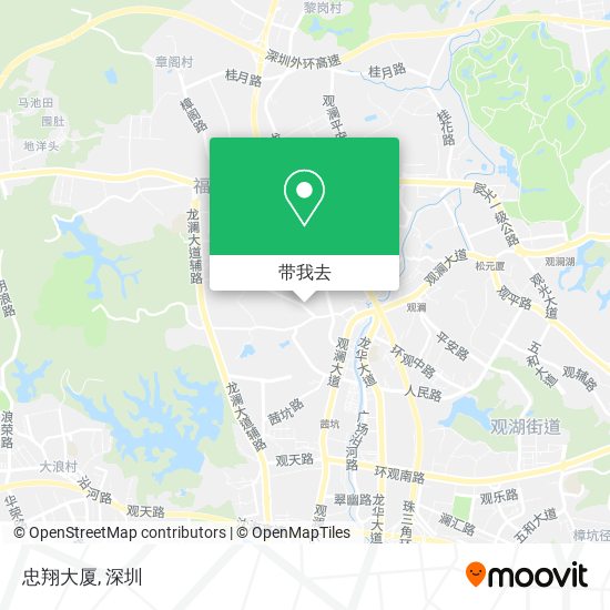 忠翔大厦地图