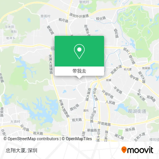 忠翔大厦地图