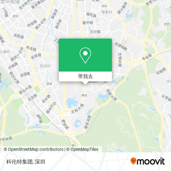 科伦特集团地图