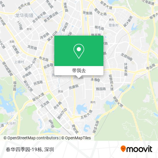 春华四季园-19栋地图